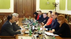 2. mart 2017. Članovi Poslaničke grupe prijateljstva sa Alžirom na sastanku sa ambasadorom Alžira u Srbiji